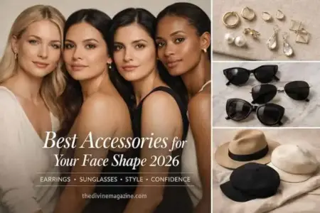 Best Accessories for Your Face Shape 2026 Guide Elegant accessories for different face shapes in 2026. Discover stylish earrings, sunglasses, and ha.