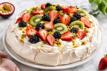 Classic Pavlova Recipe With Fresh Fruit