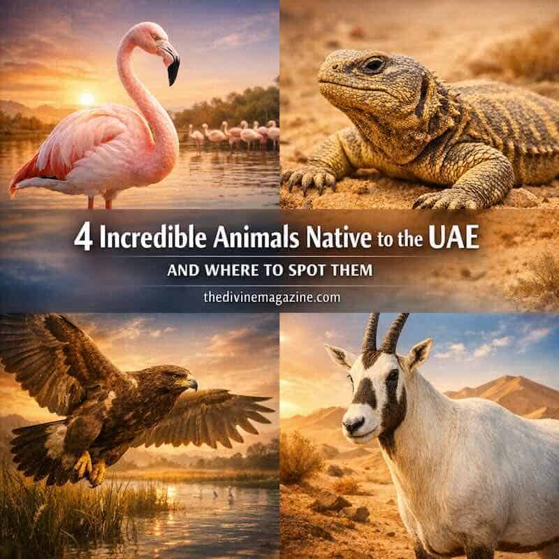 4 Incredible Animals Native to the UAE (and Where To Spot Them)