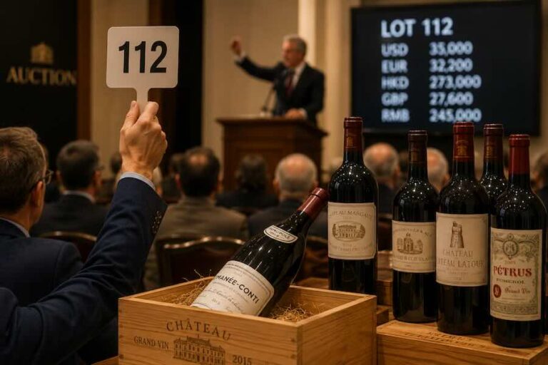 Wine Auctions: A Beginner’s Guide to Collecting