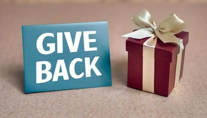 how to give back when you’re short on money