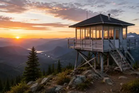 Fire Lookout Rentals: Sleep Above the Forest