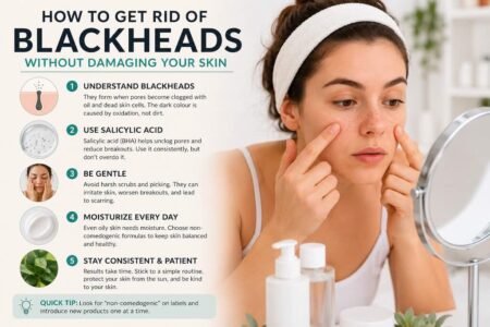 How to Get Rid of Blackheads Without Damaging Your Skin