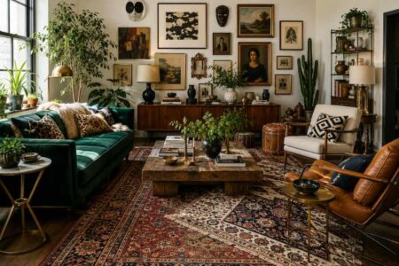 How to Create an Eclectic Living Room That Works
