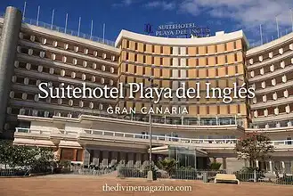 Exterior view of Suitehotel Playa del Inglés in Gran Canaria, adults-only resort.