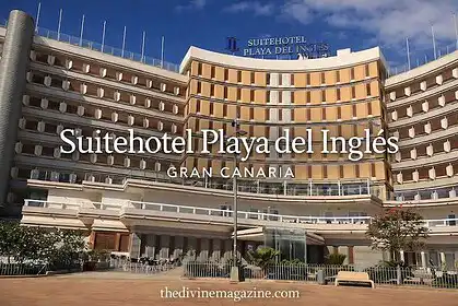 Exterior view of Suitehotel Playa del Inglés in Gran Canaria, adults-only resort.