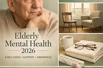 Elderly mental health awareness and support guide for early signs and treatment options.