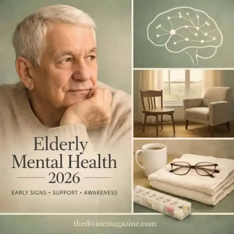 Elderly mental health awareness and support guide for early signs and treatment options.