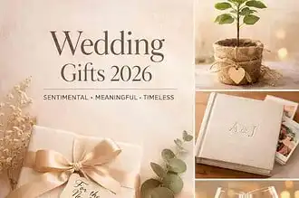 Beautiful wedding gift ideas for friends in 2026, emphasizing sentimental, meaningful, and timeless.