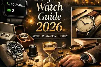 Collection of luxury watches and accessories for 2026 watch trends.