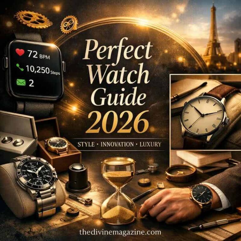 Collection of luxury watches and accessories for 2026 watch trends.
