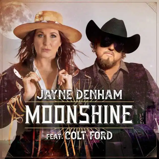 Jayne Denham teams up with USA Country-Rap legend Colt Ford for her new single Moonshine
