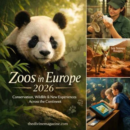 Zoos in Europe 2026 – Beauval Zoo & New Wildlife Experiences Panda cub at European zoo, showcasing conservation efforts and wildlife experiences.