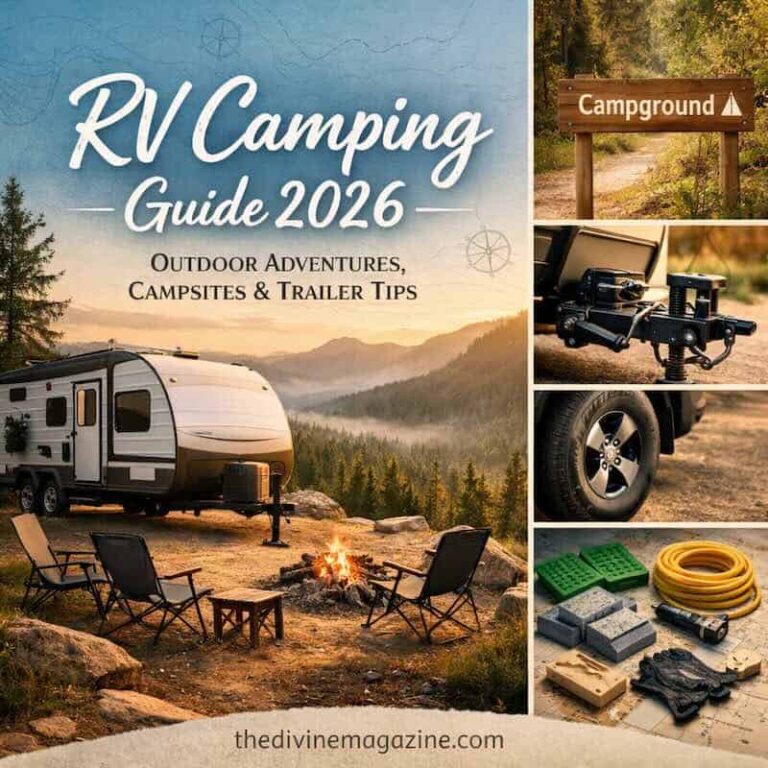 RV Camping Guide 2026 – Outdoor Adventures & Trailer Tips RV camping essentials for outdoor adventures and trailer tips in 2026.