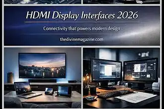 HDMI display interfaces connecting various devices for modern digital setups.