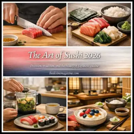 How To Master The Art Of Sushi: Our Expert Guide Fresh sushi ingredients and preparation for mastering sushi art.