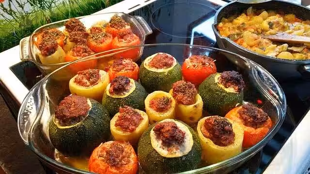 how to stuff vegetables