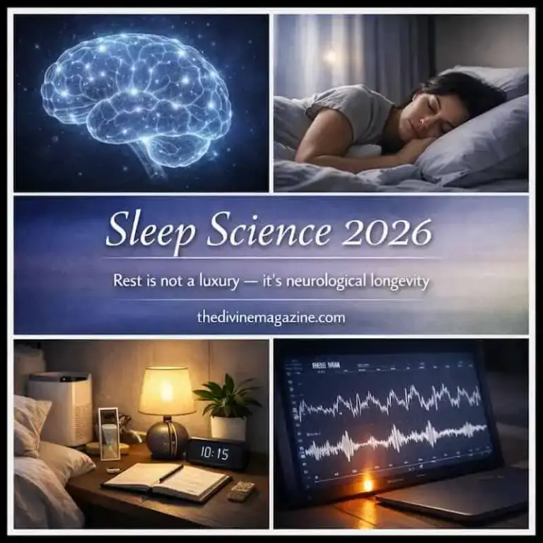 Neuroscience and sleep research for better rest and health.