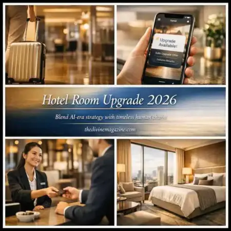 Upgrade available notification on smartphone screen.