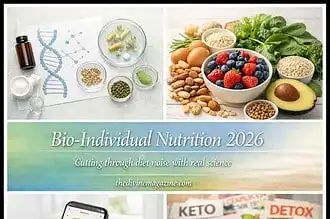 Healthy eating tips with personalized nutrition plans and keto options.