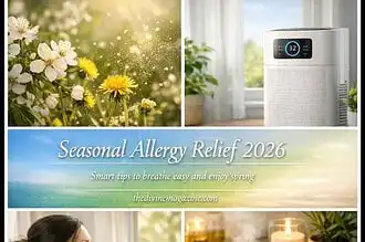 Tips for managing seasonal allergies with air purifiers and natural remedies.