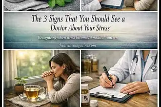 Recognize stress signs with medical advice for high blood pressure.