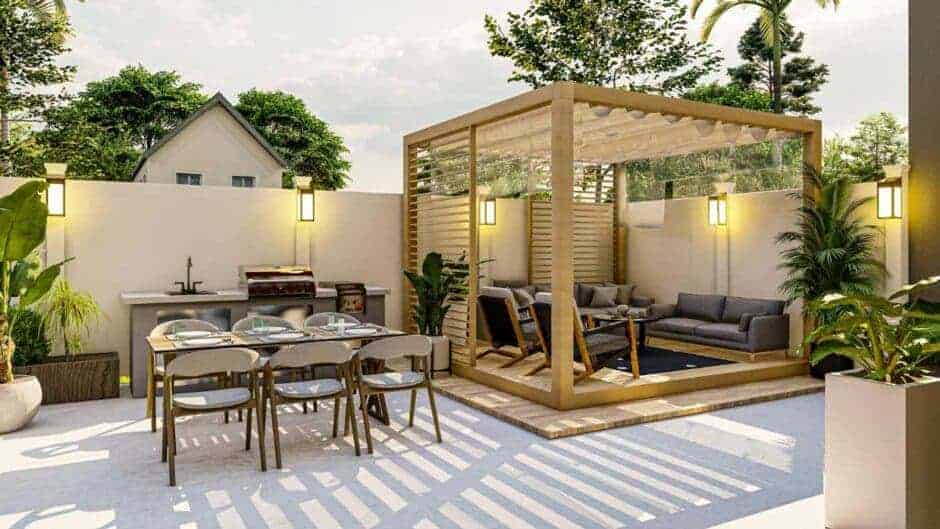 design your dream outdoor oasis: simple steps for planning the perfect outdoor living space