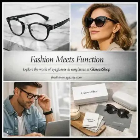 Fashionable eyeglasses and sunglasses perfect for style and practicality at GlassesShop.