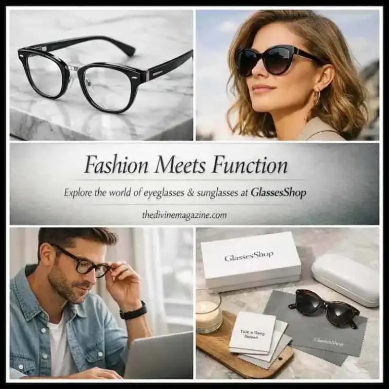 Fashion Meets Function: Explore the World of Eyeglasses & Sunglasses at GlassesShop Fashionable eyeglasses and sunglasses perfect for style and practicality at GlassesShop.