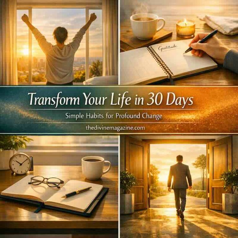 Transform Your Life in 30 Days with 5 Joyful Habits