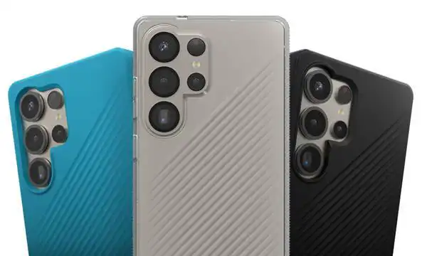High-quality image of smartphones showcasing advanced camera systems in blue, silver, and black finishes.