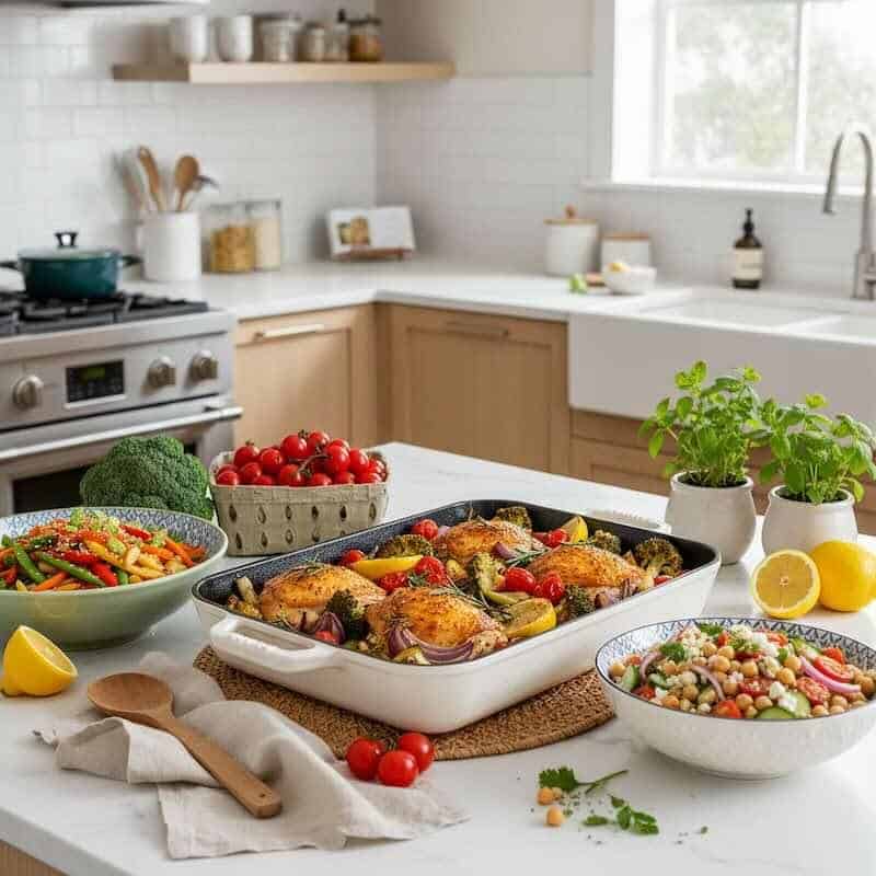 easy, healthy recipes for busy weeknights