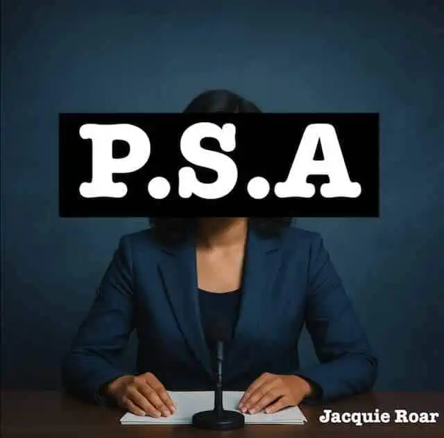 jacquie roar’s “p.s.a
