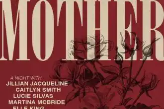 A promotional poster for Mother's Night event featuring guest speakers and performers in Nashville, TN, on October 19, 2025.