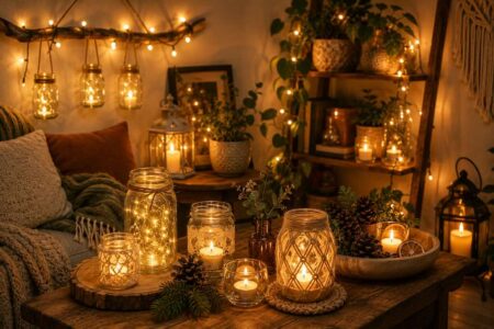 8 DIY Cozy Lighting Ideas for a Warmer Home
