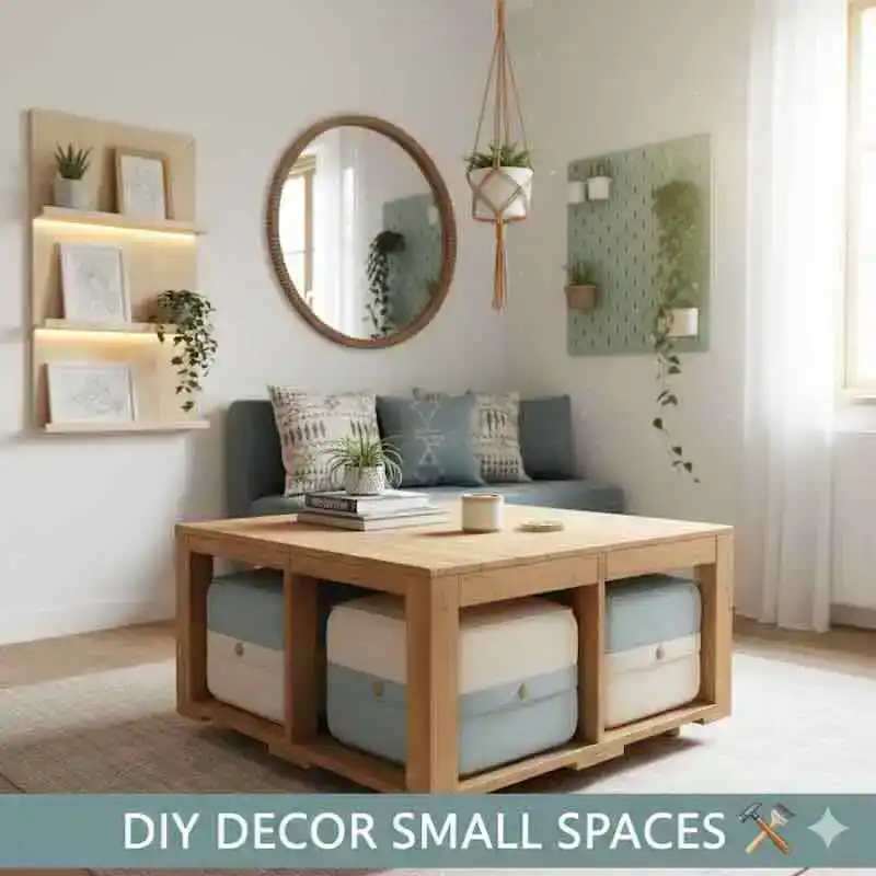 diy decor for small spaces