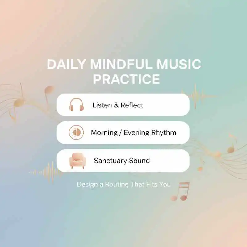 Reflective music for daily mindfulness practice.