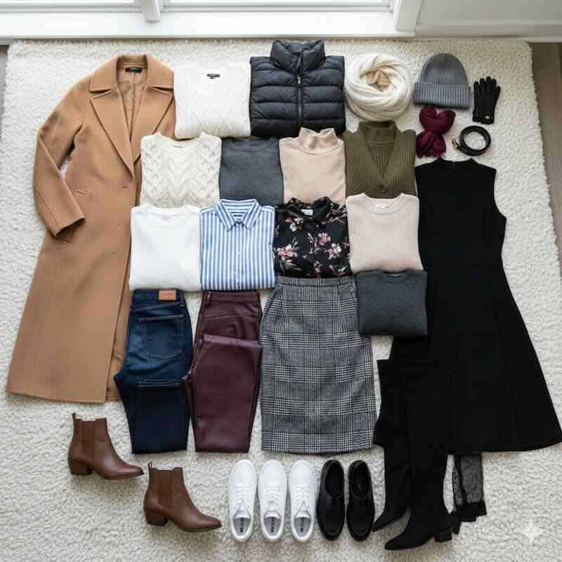 winter capsule wardrobe