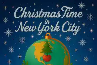 karen king christmas time in new york city single artwork