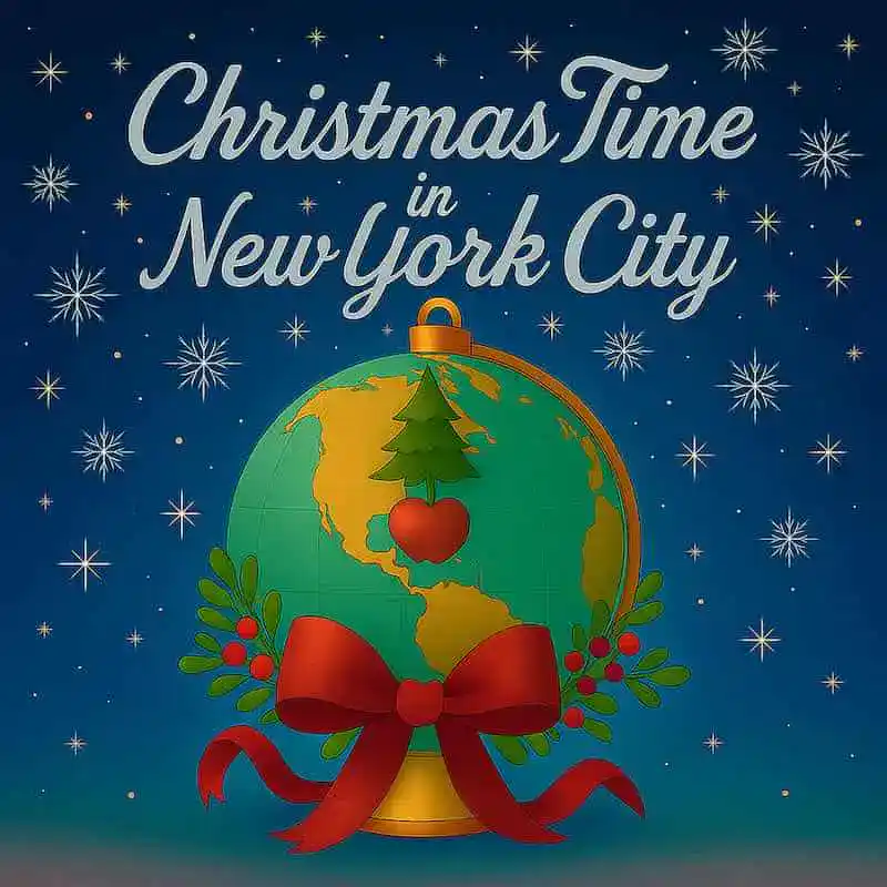 karen king christmas time in new york city single artwork