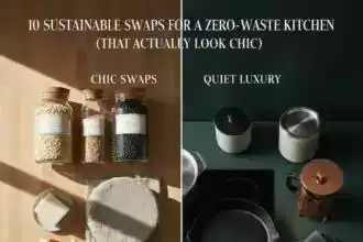 sustainable swaps for a zero waste kitchen