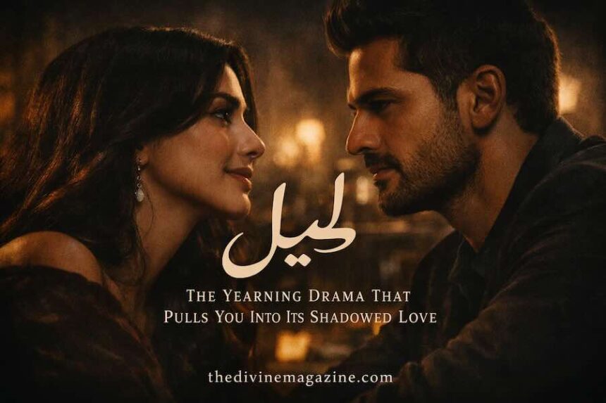 Layl Arabic drama — Ward and Najm in a shadowed, romantic scene