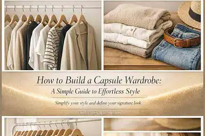 Effortless style tips for creating a versatile capsule wardrobe with neutral clothing pieces.