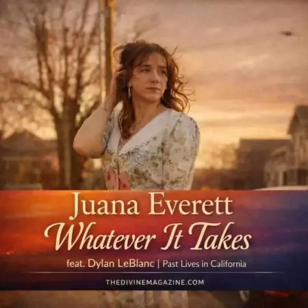 Juana Everett portrait for "Whatever It Takes" single by Divine Magazine.