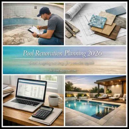 Pool renovation planning with design and budgeting tools for a seamless upgrade.