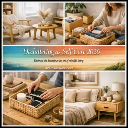 Scandinavian-inspired decluttering and organization ideas for stress-free living.