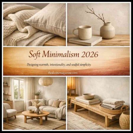 Bright and inviting minimalist living space with neutral tones and soft textures.