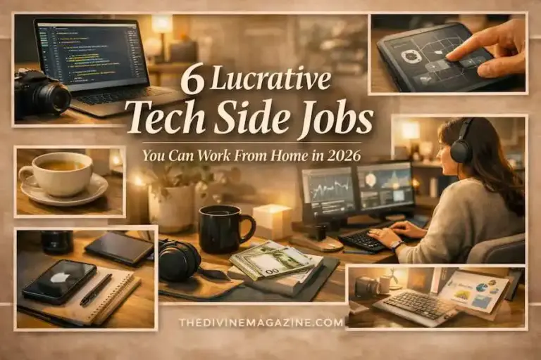 6 Lucrative Tech Side Jobs You Can Work From Home in 2026
