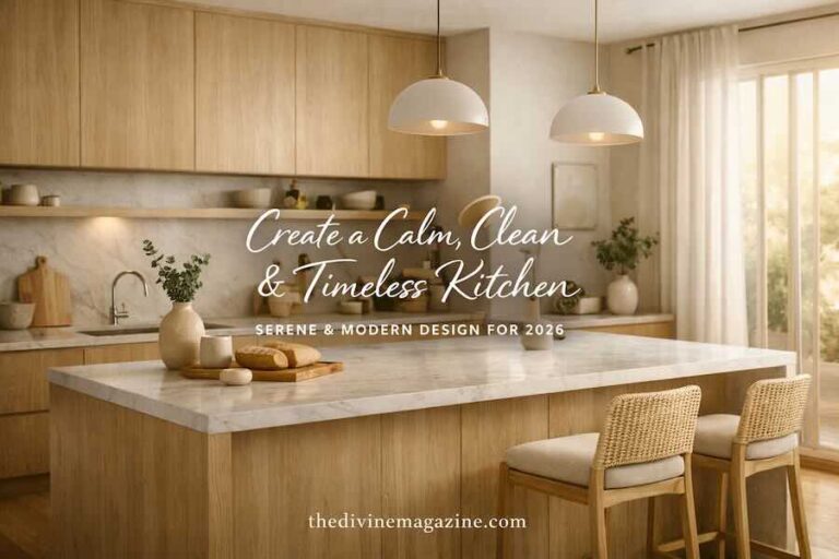Create a Calm, Clean, and Timeless Kitchen in 2026