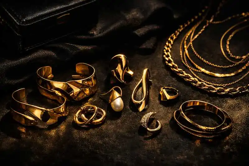 modern sculptural jewelry and fashion accessories